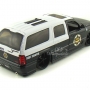 GMC Yukon Denali Sstate Trooper 2002 negro. Escala 1:24