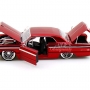 Chevy Impala 1964 rojo metálico. Escala 1:24