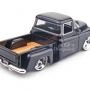 Chevy Stepside Pickup 1955 negro. Escala 1:24