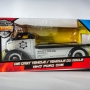 Ford COE Flatbed Police 1947 blanco. Escala 1:24