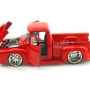 Ford F100 1956 rojo. Escala 1:24