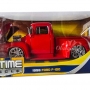 Ford F100 1956 rojo. Escala 1:24