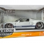 Ford GT 2005 blanco con rayas azules. Escala 1:24