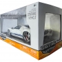 Ford GT 2005 blanco con rayas azules. Escala 1:24