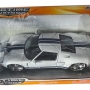 Ford GT 2005 blanco con rayas azules. Escala 1:24