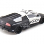 Lamborghini Murcielago LP640 Police negro. Escala 1:24