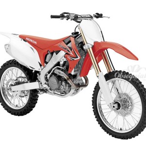 2012 Honda CRF450R. Escala 1:6