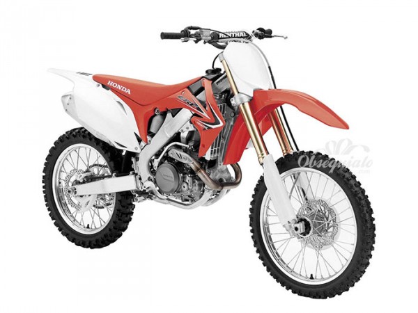 Moto Honda CRF450R 2012. Escala 1:6