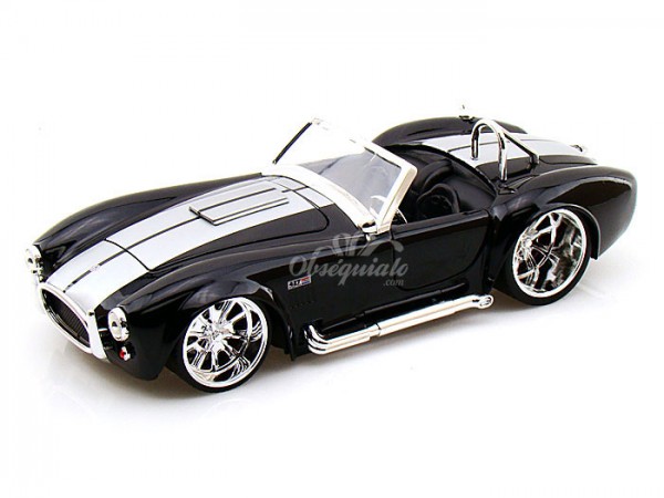 Shelby Cobra 427 SC 1965 negro. Ecala 1:24