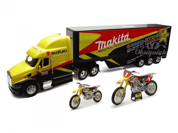 Trailer Makita Suzuki Racing Truck. Escala 1:32