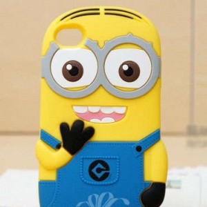 Estuche protector para iPhone en forma de personaje de la pelicula animada en 3D: Despicable Me