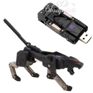 Memoria USB en forma de Transformers pantera Ravage