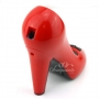 Teléfono con forma de zapato rojo de tacón alto