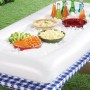 Bandeja buffet inflable para la piscina